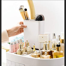 ACEWD Organizzatori di Trucco E di Stoccaggio, Gioielli E Espositore Cosmetico, Scatola di Immagazzinaggio Dell'organizzatore di Cosmetici di Grande capacità