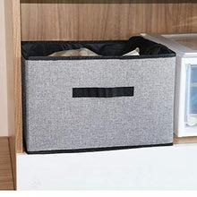 Snufeve6 Scatola portaoggetti, con Manico Rinforzato Organizer portaoggetti Portatile Leggero, per Libri di Vestiti, Giocattoli