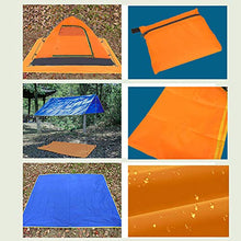 Warooma - Tenda impermeabile e leggera, 1,5 m x 2,2 m, per campeggio, zaino in spalla, picnic