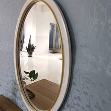Bathroom Specchio, Moderna Ovale Parete Specchio, Specchio da Toilette Specchio per Il Trucco Pensili, Specchio Decorativo per Bagno Sala da Pranzo E Soggiorno
