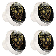 Vacanze di Halloween 4 PCS Pomelli per Porta, Pomolo per Mobile, Pomelli per Mobili con Viti, Maniglia per Armadietto, Pomelli per Porta, Pomelli per Cassetti per Porta, Armadio, Cassetto e Credenza