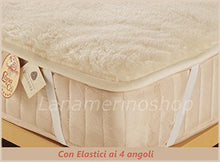 Lana & Co Coprimaterasso Base doppio strato 100% pura lana Merino matrimoniale