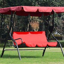 Andraw Valentine's Day Present Cuscino per Sedia a Dondolo Facile da Pulire Che Non sbiadisce, coprisedile per Altalena, Prato da Giardino Impermeabile(Red)