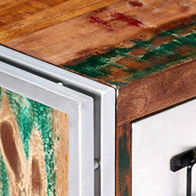 XHCP Cassettiera Credenza Comodino Cassettiera Armadietto in Legno massello di Abete 80x36x75 cm