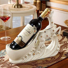 N/Z Arredamento per la casa Artigianato Decorazione Creativo Portabottiglie Decorazione Soggiorno Armadietto del Vino Europeo Decorazione in Ceramica Mestiere dei Cervi