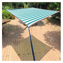 fdxcf Ombra panno di ombreggiatura netto giardino esterno con ombreggiatura Tasso 90% foro del metallo durevole protezione solare anti-UV in polietilene, 21 formati,verde Bianco,4 * 4m