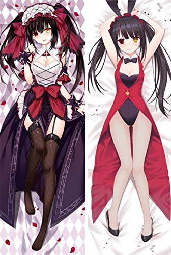 Zenghh DATA A LIVE FIDELIGHES MICROFIBRE TOKISAKI KURUMI Nightmare PillowsLip 1: 1 umanoide bambola del corpo cuscino supporto posteriore cuscino della schiena copertura adulto biancheria da letto adu