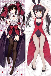 Zenghh DATA A LIVE FIDELIGHES MICROFIBRE TOKISAKI KURUMI Nightmare PillowsLip 1: 1 umanoide bambola del corpo cuscino supporto posteriore cuscino della schiena copertura adulto biancheria da letto adu
