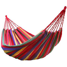 ASDFGHJKL Amaca in Cotone da Esterno Tela LettoHammock Portatile Hammock da Camera da Letto Casa da Letto Hammock Lazy Sedia Viaggio All'aperto Camping Swing Sedia Aderente di Tela di Spessore