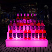 Portabottiglie Illuminato - Illuminato Balconcino portabottiglie LED Porta Bicchiere di Vino Illuminato Vetro per Casa Discoteca Bar Club Compleanno Festa