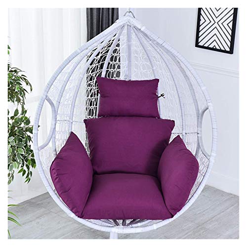 Sedia Imbottitura Sedile Uovo Amaca Cuscino Cesto Appeso Cuscini Altalena Spessa Nido Schienale con per Interno Patio Esterno Giardino da Ufficio Supporto Lombare