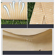 Panno dello Schermo Canopy 90% Panno Nero Ombra Taped Bordo con Occhielli Paralume in Tessuto dello Schermo di Sun Pergola Copertura Traspirante Resistente ai Raggi UV Net Poly Tarp