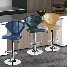Mobili Sgabelli Da Bar Sedie Da Bar Con Sollevamento Semplice, Con Cuscini In PU E Rotazione Di 360 Gradi, Per Il Bancone Della Colazione, Pranzi, Sgabelli Alti Da Pub (6 Colori)(Color:D'oro)