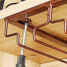 WZHZJ Scaffale Appendiabiti in Vetro for Vino sotto Armadio da Cucina
