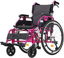 Sedie A Rotelle per Lo Sport E Il Tempo Libero, Sedia A Rotelle Manuale Pieghevole Ad Assorbimento degli Urti Adatta per Anziani, Disabili, Pazienti Riabilitativi A
