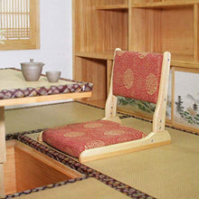 BZEDZ Tappetini per Tatami in Stile Giapponese Senza Gambe, Materiali Naturali Pieghevoli Meditazione-A