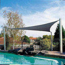 TRITTHOCKER 300D Oxford Impermeabile Piazza Rettangolare Vela Ombra, Ombra Giardino, Tenda da Sole, Il Campeggio e Trekking Campo della Vela,4x6m