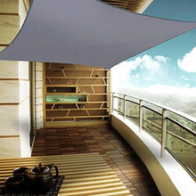 SUOXLN Vela Ombreggiante Grigio Quadrata 2.5x3.5m 95% Protezione UV Impermeabile Tenda a Vela Traspirante per Pergola,Backyard con Kit di Fissaggio e Installazione