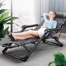 HXCD Sedia a Sdraio a gravità Zero per Giardino, Sedia a Sdraio Pieghevole reclinabili Pieghevoli in Metallo Resistente Portatile Rilassante Letto reclinabile mobili da Giardino per Prato all'ape