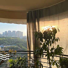 WXQIANG - Rete parasole per esterni, 85% UV, con occhielli in metallo rinforzati, 23 misure, protezione solare, isolamento termico, colore: beige, dimensioni: 1 × 1,5 m