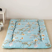 Z&HA Materasso futon, Luna e Stelle Giapponese Piano Materasso Pieghevole Tatami Tappetino Portatile materassino da Campeggio Bambini Sleeping Pad Lounger Divano Letto, Dimensione Doppia,B,150x200cm