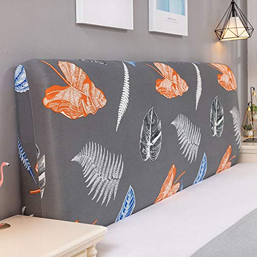 Copri Testata Letto Matrimoniale Copertura/Copertina Elastica Fodera Elastica Protezione Peluche Testata Addensare Elastico All-inclusive Coperchio Europeo Soft Cover Lavabile,L-170-180CM