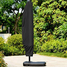 SISHUINIANHUA Ombrello Impermeabile Cover 265 cm Patio Parasole Ombrello da Esterno Copertura Pioggia CoveryString Dust Protective Case Cantilever Mat