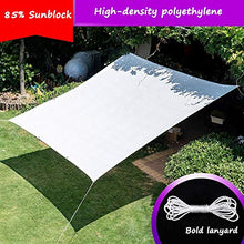 Rete ombreggiante Pesante 85% Sunblock Bianco 6-Pin Panno dello Schermo, Coperture per Piante Succulente Rete di Ombreggiatura (Dimensioni : 2x5M)