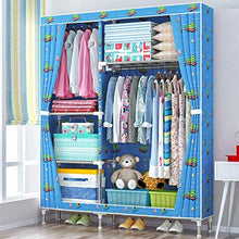 JFFFFWI Armadio Pieghevole Armadio Guardaroba 168 * 46 * 106cm Guardaroba Semplice Armadio (Colore: C)