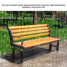 outdoor product Panchina da terrazza da Esterno, Panche da Salotto nel Cortile del Balcone, Panchina con braccioli e Schienale, per l'ingresso
