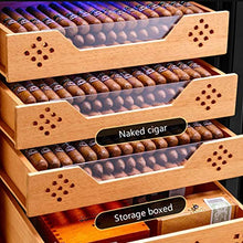 Umidificatori,Armadio Per Sigari Di Grande Capacità Armadio Per Sigari Intelligente E Silenzioso Armadio Per Idratazione A Temperatura Costante Scaffale In Legno Di Cedro Armadio Per Sigari Elettroni
