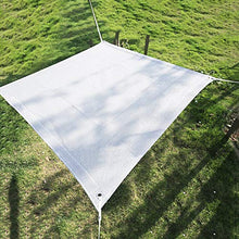 WXQIANG 80% Grigio Ombra Sunblock netto resistente ai raggi UV for il giardino della pianta del fiore Cover Pool ringhiera di protezione, Esterno di maglia sole antivento Teloni Protezione solare, iso