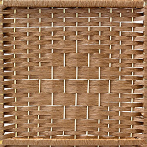 Relaxdays 10020068_126 Divisorio/Paravento, Legno, Naturale, 2x180x179 cm