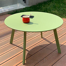 Tavolo Rotondo In Ferro Battuto Verde, Moderno Tavolini Laterale Terrazza Tempo Libero Tavoli Da Svago Accento Indoor Tavolo Da Casa Giardino Da Giardino Piccolo Tavolo Da(Size:60*60*40CM,Color:verde)