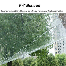 GJSN Outdoor Multiuso Incatramata-Incatramata Camping Chiaro Tarp Impermeabile, Heavy Duty con Occhielli e Bordi Rinforzati, Foglio Ground Cover/Outdoor Baldacchino,1.6Mx3M