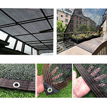 Telone Ombreggiante Perfetto,Rotolo Telone Oscurante per Patio Piscina,Tessuto Ombra 38%,4 Pin Nero,Rete Ombreggiante Protezione Raggi UV per Giardino Veranda,Antracite (6x10m)