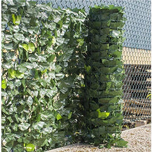 QFLY paravento da esternoSiepe Artificiale Foglie Schermo per la Privacy Scorri Cortile Piante Decorative Pannelli a Parete Schermo antifurto da Giardino
