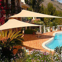 Rete ombreggiante Triangolo della Vela del Parasole, Panno Tessuto Resistente Ai Raggi UV per Posto Auto Coperto in Giardino (Size : 3.6×3.6×3.6M)