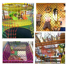 WaiMin Campo da giuoco decorativo della rete della corda della rete di anticorruzione della rete di nylon della corda di sicurezza dei bambini della rete decorativa gialla della corda dei bambini WaiM