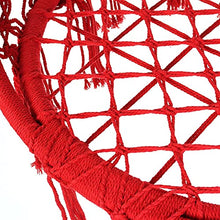 Amache Cotone Corda Rotonda Hammock Sedia all'aperto Coperta Sicurezza impennata Letto Letto dormitorio Camera da Letto Yard Childs Adulto per Adulti Swinging sedie Amaca