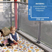 Reer 71743 Rete di Protezione per Balcone, 294 X 94 cm