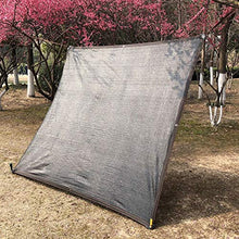 WXQIANG - Telo per ombreggiatura, HDPE, anti-UV, protezione solare, per esterni, giardino, auto, 2020, versione aggiornata, protezione solare, isolamento termico, (colore : nero, dimensioni: 2 x 8 m)