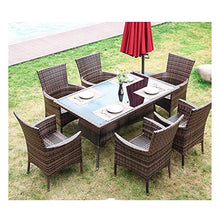 Tavolo in vimini in rattan mobili in patio e set s Mobili da giardino in rattan patio mobili da giardino Famiglia giardino mobili da giardino all'aperto tavolino da caffè conversazione patio all'apert