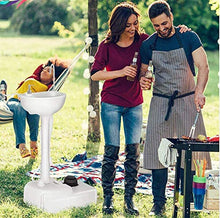 HIMFL - Cisterna per lavabo con lavabo integrato, capacità 17 l, capacità di acqua 17 l
