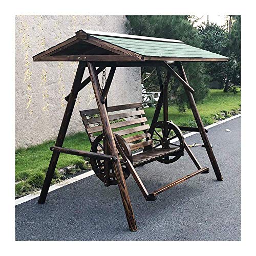 Altalena da giardino per 3 persone Mobili da esterno Altalena da patio Sedia da salotto per esterni Amache da stupore pigro Panca altalena Set perfetto per patio, giardino, veranda e bordo piscin