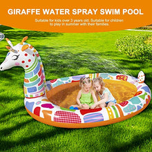Dan&Dre Piscina Gonfiabile, Piscina Gonfiabile per Bambini, Piscina Gonfiabile Giraffa Piscina con Palline oceaniche Piscina Gonfiabile per Bambini Piscina di Sabbia addensata per Pesci
