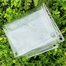 LXHONG Tela Cerata Resistente, Telo Trasparente con Occhielli, Rete Ombreggiante A Prova di Vento Facile da Piegare per Impianti Serra Tetto 450 Gr， Personalizzabile (Color : Chiaro, Size : 3x2.4m)