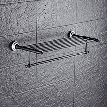 SWNN Bathroom Shelves Portasciugamani Antico Nero Scaffale Portasciugamani in Porcellana Blu E Bianca Mensola Bagno Retro Europeo in Rame Completo Mensola Portasciugamani
