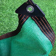 Senza marchio DANDAN Ombra Net Sun Net Crittografia Ispessimento Ombreggiato Balcone Succulente Isolamento Floreale Orlo A Quattro Linee Verde A 8 Pin (Size : 4 * 6m)
