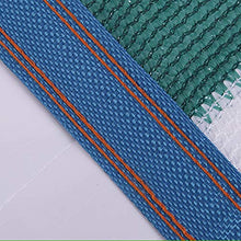 Senza marchio DANDAN Tendalino Tendalino Tendalino Parasole/Isolante Paralume Balcone Cortile/Famiglia Criptato Bordo A Quattro Righe Antietà Bordi Verde Scuro E Bianchi 8 Pin (Size : 6 * 6m)